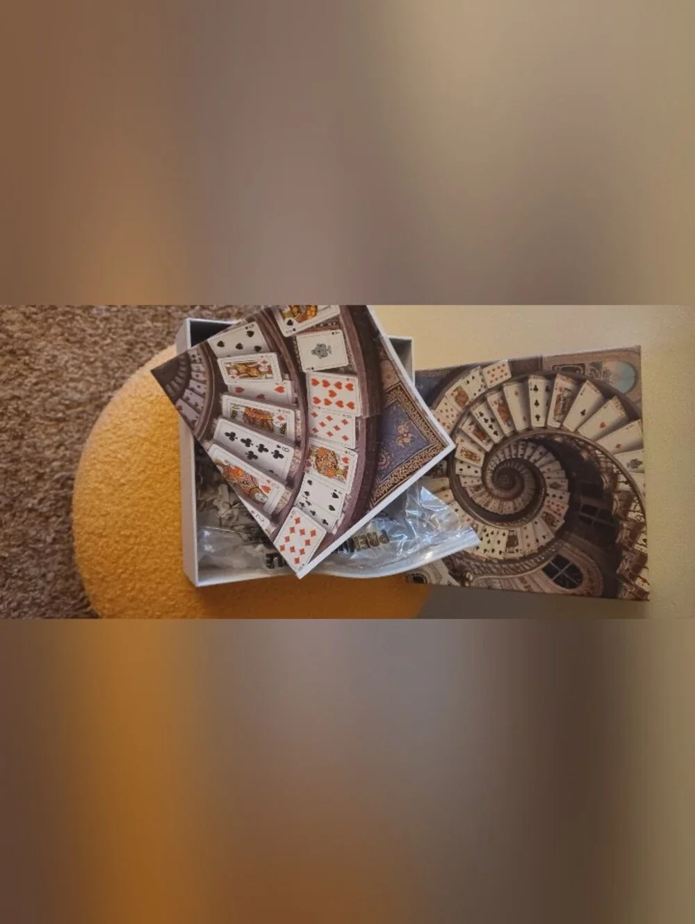 Spiral Playing Cards Puzzle - 1000 Piece